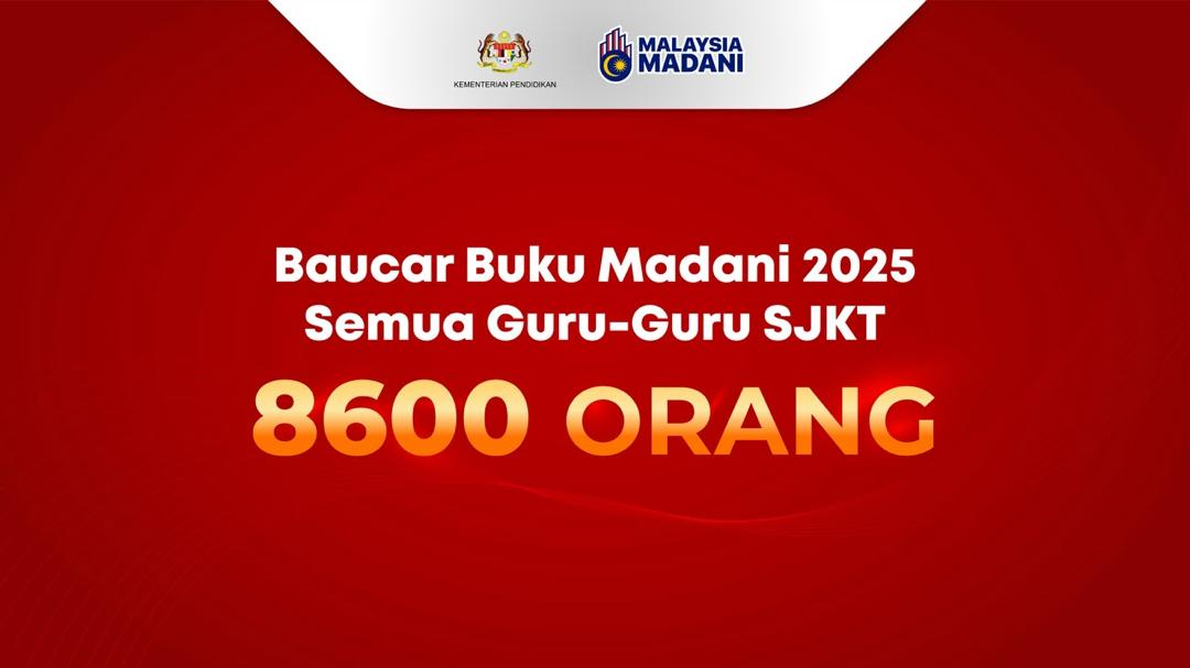 Baucar Buku Madani 2025 — 8,600 SJKT teachers