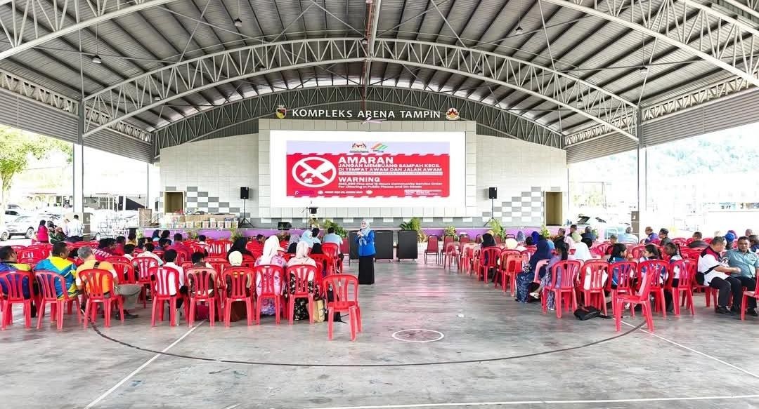 Campaign venue at Kompleks Arena Tampin